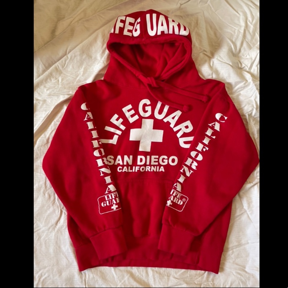 San Diego Lifeguard Hoodie (Like new!)